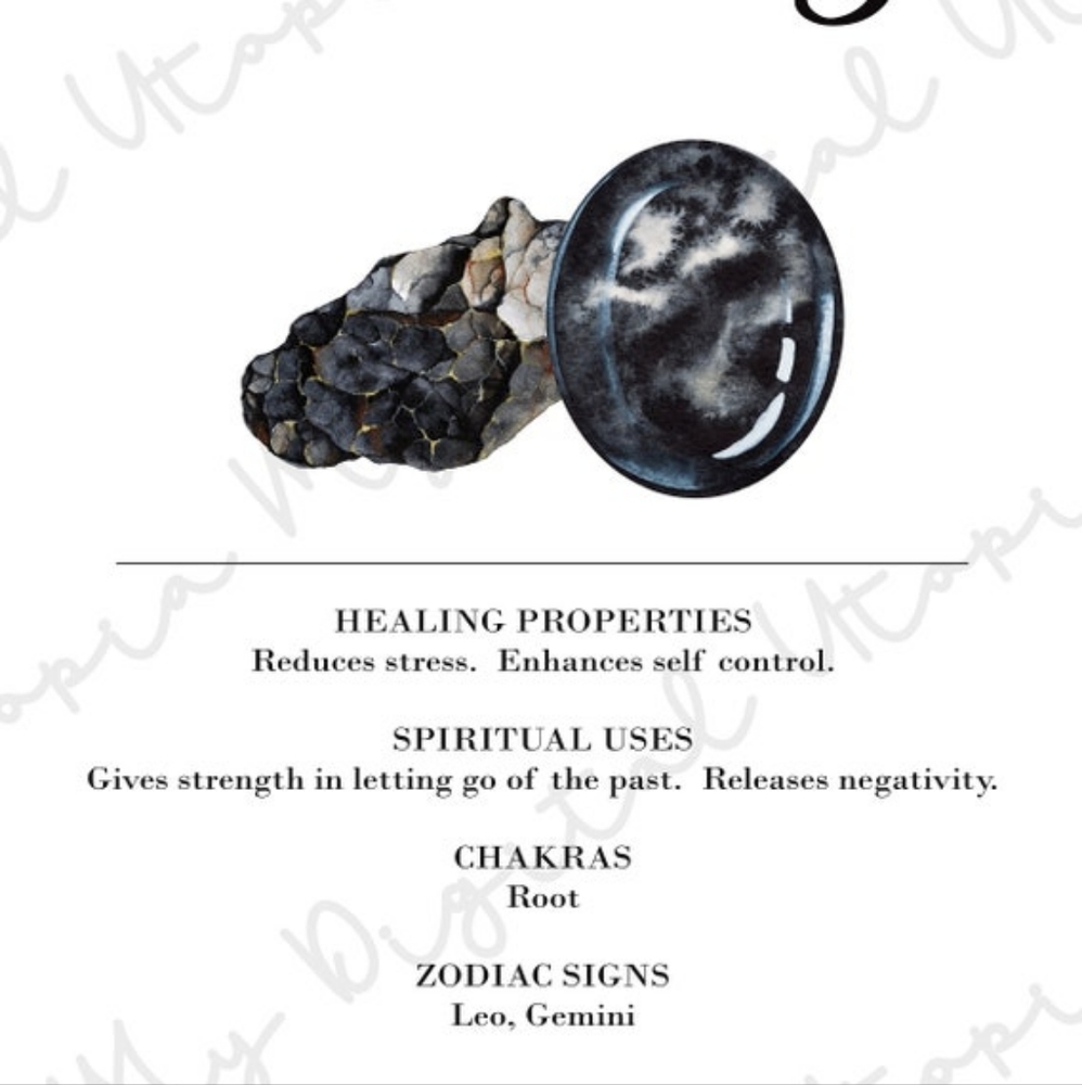 Black onyx healing/protection necklace - Picture 8 of 9